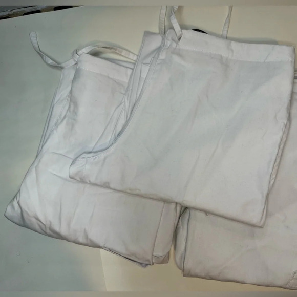 Set of 3 Scrub Pants Size SMALL White Scrub Bottom Medical Apparel Nurse Pants - Picture 1 of 13